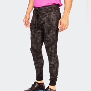 Maceoo Paris Jogger Camo Blue in Gray & Black - NWOT - Size XXL